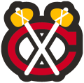 Chicago Blackhawks 1956 57-1958 59 Alternate Logo Sticker Heat Transfer