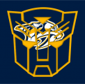 Autobots Nashville Predators logo Sticker Heat Transfer