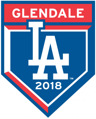 Los Angeles Dodgers 2018 Event Logo decal sticker