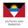 Antigua And Barbuda flag logo Sticker Heat Transfer