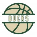 Basketball Milwaukee Bucks Logo Sticker Heat Transfer