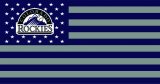 Colorado Rockies Flag001 logo decal sticker