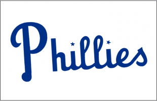 Philadelphia Phillies 1944-1945 Jersey Logo decal sticker