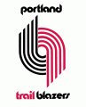 Portland Trail Blazers 1970-1989 Primary Logo Sticker Heat Transfer