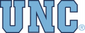 North Carolina Tar Heels 2015-Pres Wordmark Logo 12 decal sticker