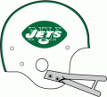 New York Jets 1972-1977 Helmet Logo Sticker Heat Transfer