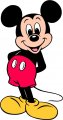 Mickey Mouse Logo 13 Sticker Heat Transfer