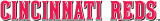 Cincinnati Reds 2007-Pres Wordmark Logo 02 decal sticker
