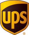 UPS brand logo 02 decal sticker