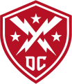 DC Defenders 2020-Pres Primary Logo decal sticker