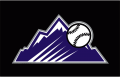 Colorado Rockies 2013-2016 Batting Practice Logo Sticker Heat Transfer