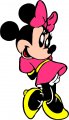 Minnie Mouse Logo 01 Sticker Heat Transfer