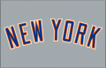 New York Mets 1988-1992 Jersey Logo Sticker Heat Transfer