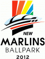 Miami Marlins 2012 Stadium Logo 03 decal sticker