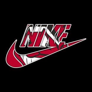 Cleveland Indians Nike logo decal sticker