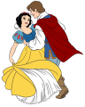 Snow White Logo 10 decal sticker