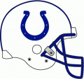 Indianapolis Colts 1995-2003 Helmet Logo decal sticker