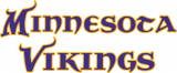 Minnesota Vikings 2004-Pres Wordmark Logo decal sticker