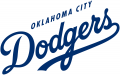 Oklahoma City Dodgers 2015-Pres Wordmark Logo 5 Sticker Heat Transfer