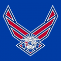 Airforce Philadelphia 76ers logo decal sticker