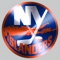 New York Islanders Stainless steel logo decal sticker