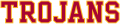 Southern California Trojans 2000-2015 Wordmark Logo 10 decal sticker
