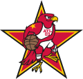 NBA All-Star Game 2002-2003 Mascot Logo Sticker Heat Transfer