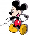 Mickey Mouse Logo 21 Sticker Heat Transfer