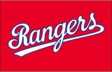 Texas Rangers 1984-1985 Jersey Logo decal sticker