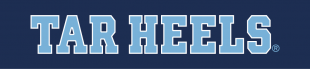 North Carolina Tar Heels 2015-Pres Wordmark Logo 10 Sticker Heat Transfer