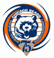 Chicago Bears 1994 Anniversary Logo decal sticker