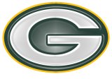 Green Bay Packers Plastic Effect Logo Sticker Heat Transfer