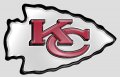 Kansas City Chiefs Plastic Effect Logo Sticker Heat Transfer
