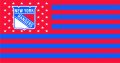 New York Rangers Flag001 logo decal sticker