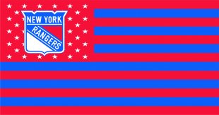 New York Rangers Flag001 logo decal sticker