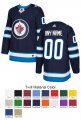 Winnipeg Jets Custom Letter and Number Kits for Home Jersey Material Twill