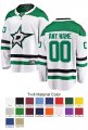 Dallas Stars Custom Letter and Number Kits for Away Jersey Material Twill