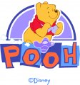 Disney Pooh Logo 06 Sticker Heat Transfer