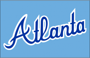 Atlanta Braves 1981-1986 Jersey Logo Sticker Heat Transfer