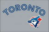 Toronto Blue Jays 1992-1996 Jersey Logo Sticker Heat Transfer