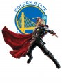 Golden State Warriors Thor Logo decal sticker