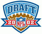 NFL Draft 2002 Logo Sticker Heat Transfer