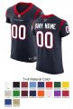 Houston Texans Custom Letter and Number Kits For Navy Jersey Material Twill