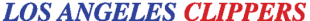 Los Angeles Clippers 1999-2014 Wordmark Logo Sticker Heat Transfer