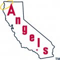 Los Angeles Angels 1973-1985 Primary Logo decal sticker