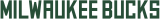 Milwaukee Bucks 2015-2016 Pres Wordmark Logo Sticker Heat Transfer