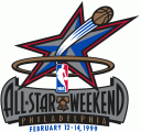 NBA All-Star Game 1998-1999 Unused Logo Sticker Heat Transfer