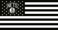 Brooklyn Nets Flag001 logo Sticker Heat Transfer