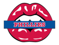 Philadelphia Phillies Lips Logo Sticker Heat Transfer