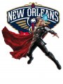 New Orleans Pelicans Thor Logo Sticker Heat Transfer